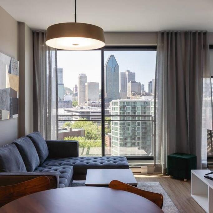 Mind Blowing City View - 2 Beds - Pool & Spa - Downtown 蒙特利尔 外观 照片